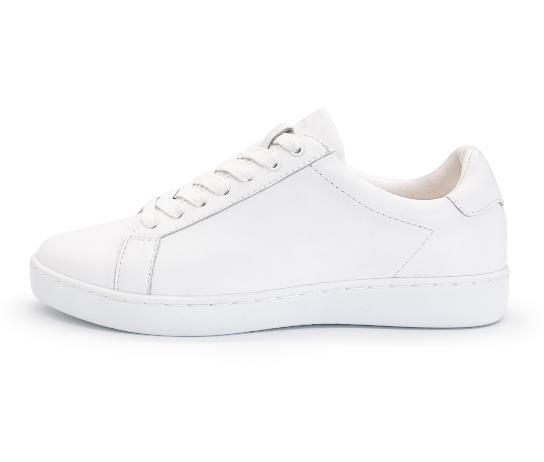 Suny Tanzsneaker 7025 aus weißem Nappaleder und minimalistischem Design für Damen.